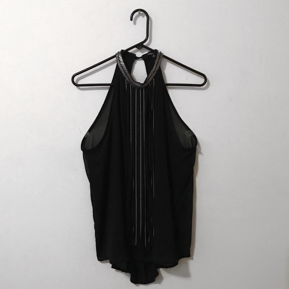 black chocked top